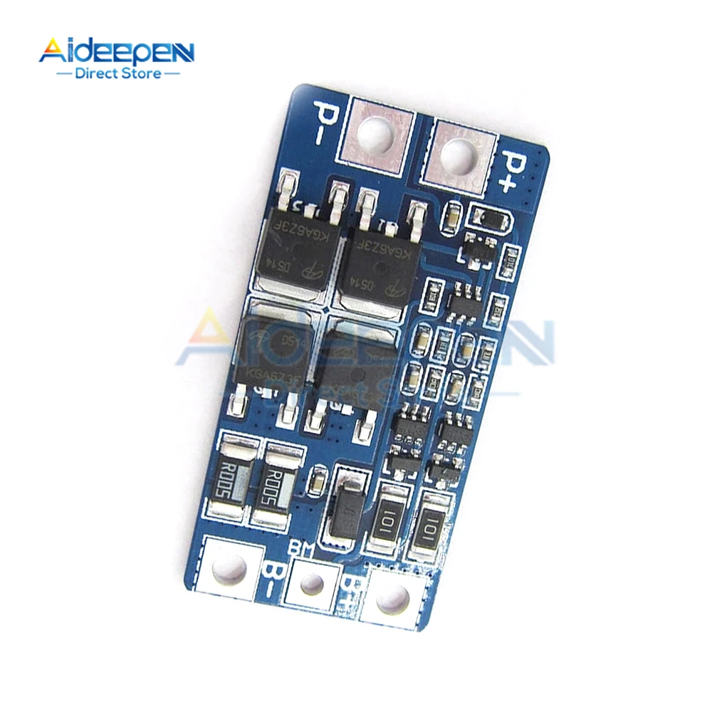 1Pcs 2S 10A 7.4V 18650 리튬 배터리 보호 보드 8.4V 균형 기능/과충전 보호 좋은 품질