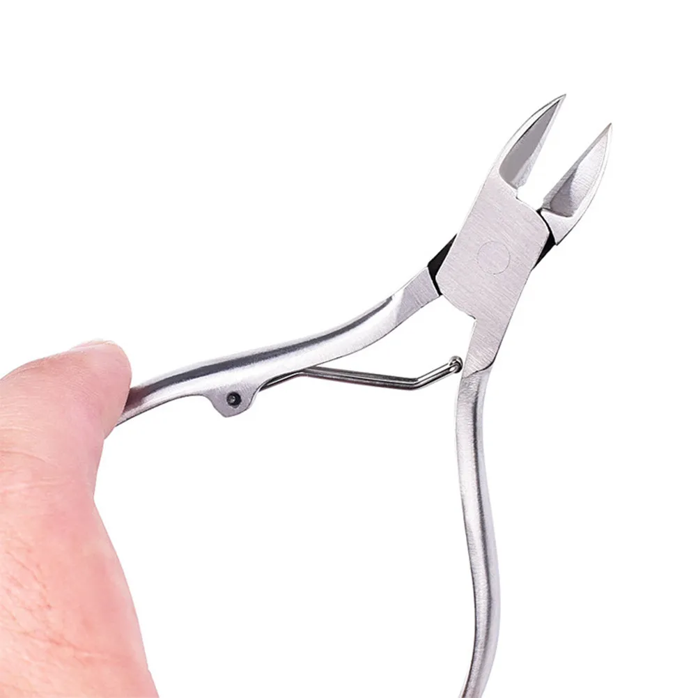 

Eagle Mouth Cuticle Nipper High Hardness Stainless Steel Cuticle Remover Non Slip Comfort Grip for Fingernails Toenails Travel