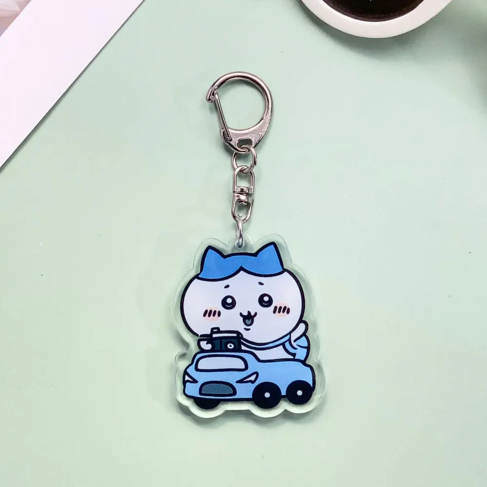 Anime Characters Acrylic Keychain Set, Gift for Bag Charm Lovers