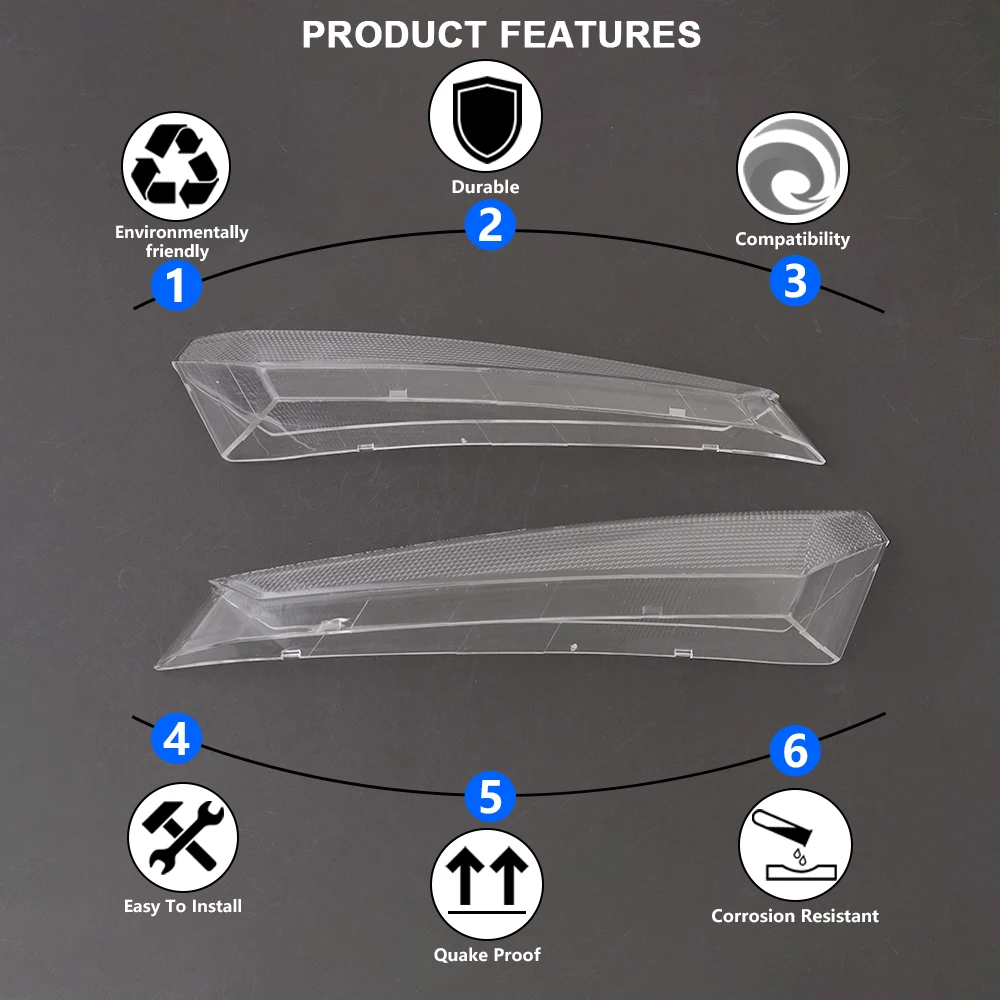 Motorcycle Front Turn Signal Lens Cover Housing Clear Indicator Light Shell For BMW C400X C400GT 2019-2025 Accessories ﻿
