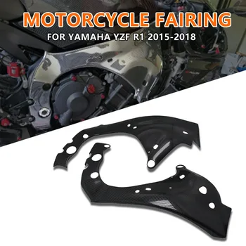 Yamaha YZF R1 YZFR1 2015 2016 2017 2018 Motorcycle Carbon Fiber Frame Guard ABS Plastic Side Panel Fairing