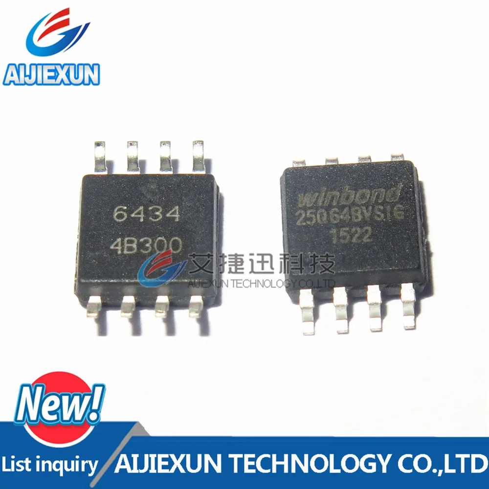 

10Pcs W25Q64BVSSIG 25Q64BVSIG SOP8 64M-BIT SERIAL FLASH MEMORY WITH DUAL AND QUAD SPI in stock 100%New and original