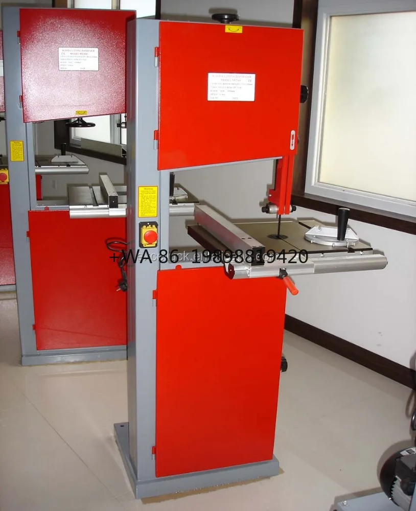 Industrial Electric Woodworking Wood Cutting Vertical Band Saw Machine