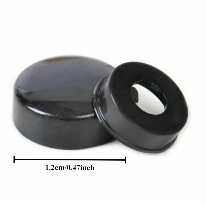 4Pcs/Set License Plate Frame Screw Cover With Base For Car Truck Van Bolt Caps Covers Accessories
