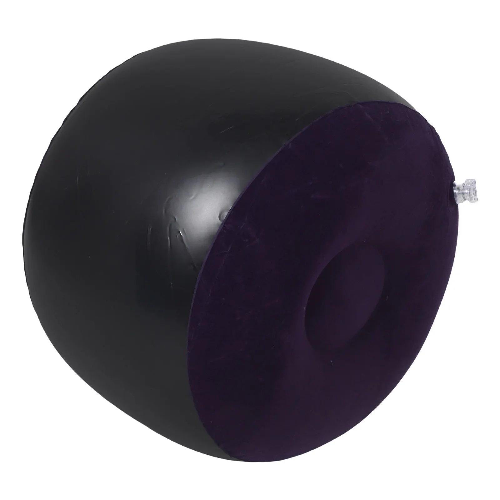 

Inflatable Outdoor Footstool Cushion Round Lightweight Portable Foot Rest Stool with High-Resilience Core for Camping Music