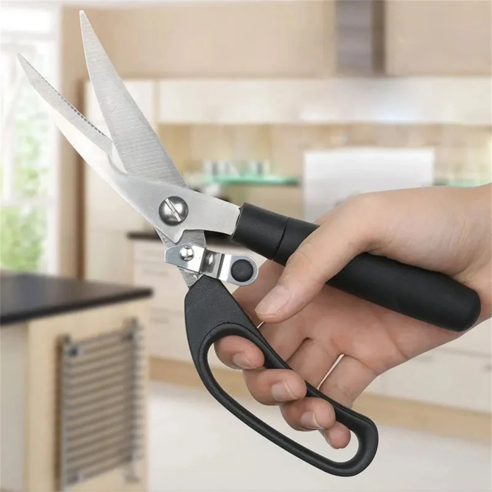 Küchen schere Edelstahl abnehmbare Knochen Hühner schere Grill Grill Schere Lebensmittels chere Outdoor Camping Werkzeuge