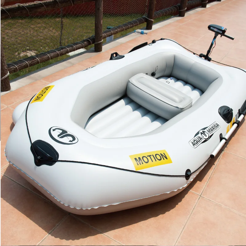 AQUA MARINA MOTION Kayak gonfiabile Air Boat con pompa di gonfiaggio Paddle Oar Water Sport Set per 2 persone pesca Rafting canottaggio