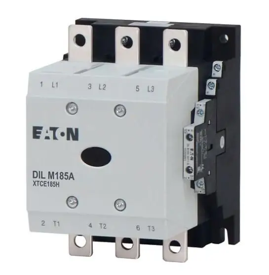 DILM185A/22(RDC24) 139540 Contactor, 380 V 400 V 90 kW, 2 N/O, 2 NC, RDC 24: 24 - 27 V DC, DC operation, Screw connection