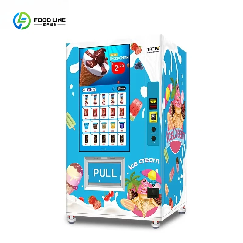 Distributore automatico di gelati estivi per distributori automatici di alimenti congelati con gelato