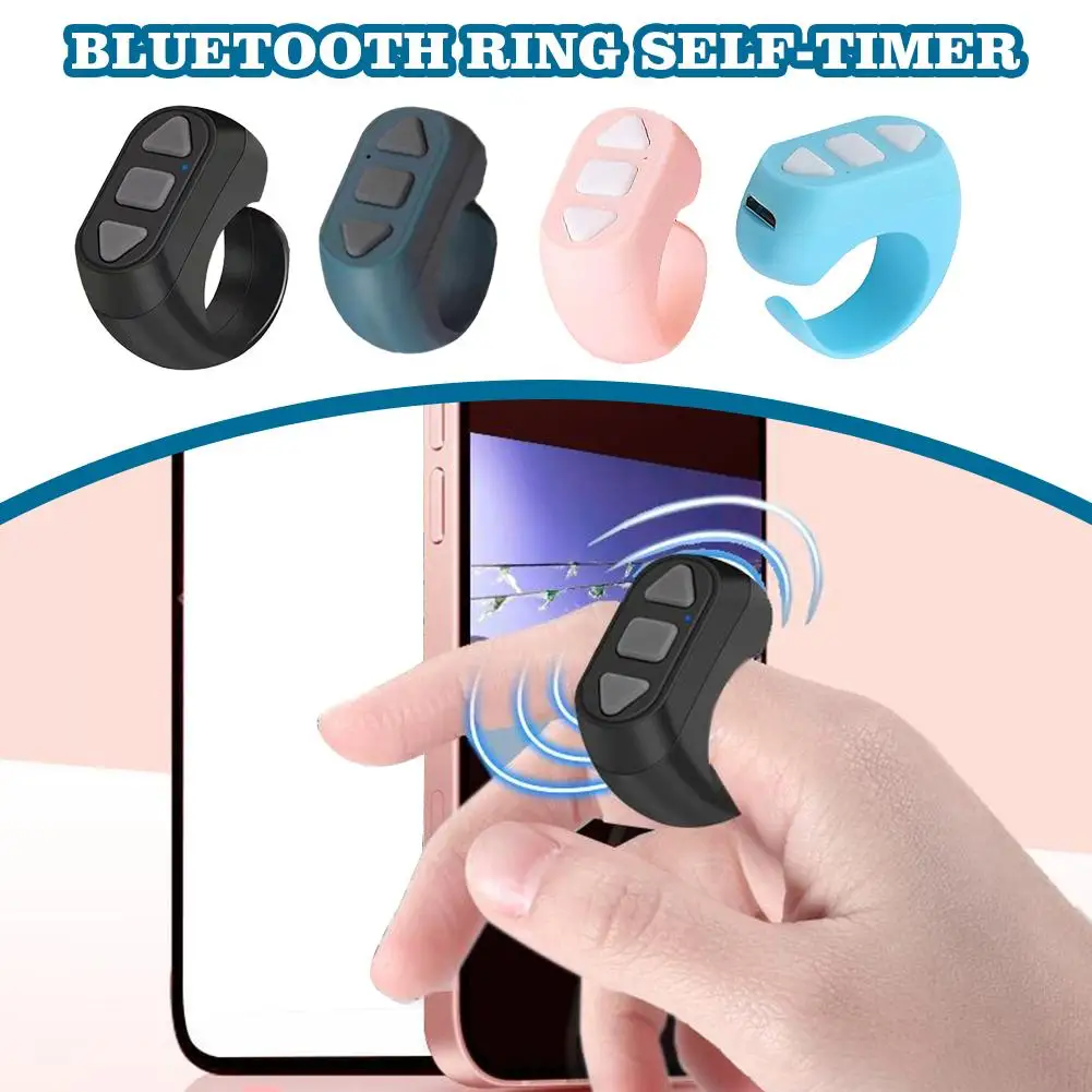 Wireless Bluetooth Mobile Selfie Lazy Artifac Remote Control Mobile Phone Bluetooth Controller T For Xiaomi App M6C1