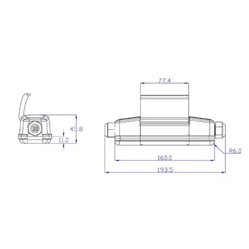 ABZC Inline RCD Connector PRCD Safety Switch 30mA Waterproof Leakage Protector Anti-Electric Shock for Outdoor GFCI
