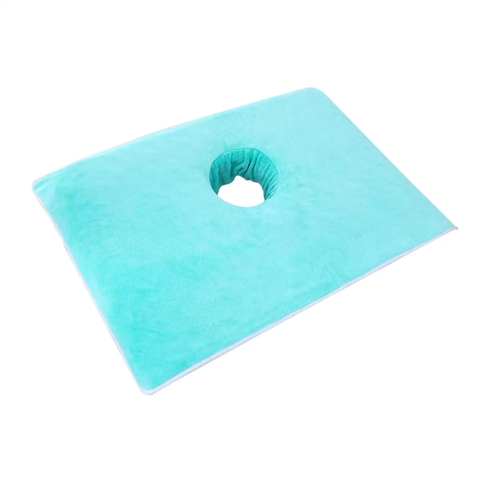 Microfiber Massage Towel Soft Face Hole Pad Spa Table Cover Cushion for Salon Massage Bed
