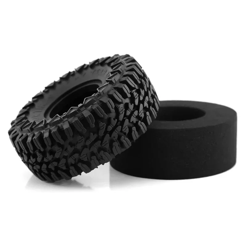 

4PCS 110mm Mud Terrain 1.9" Rubber Tire Wheel Tyre for 1/10 RC Crawler Car Axial SCX10 Pro Capra Trxs TRX4 RC4WD D90 Redcat