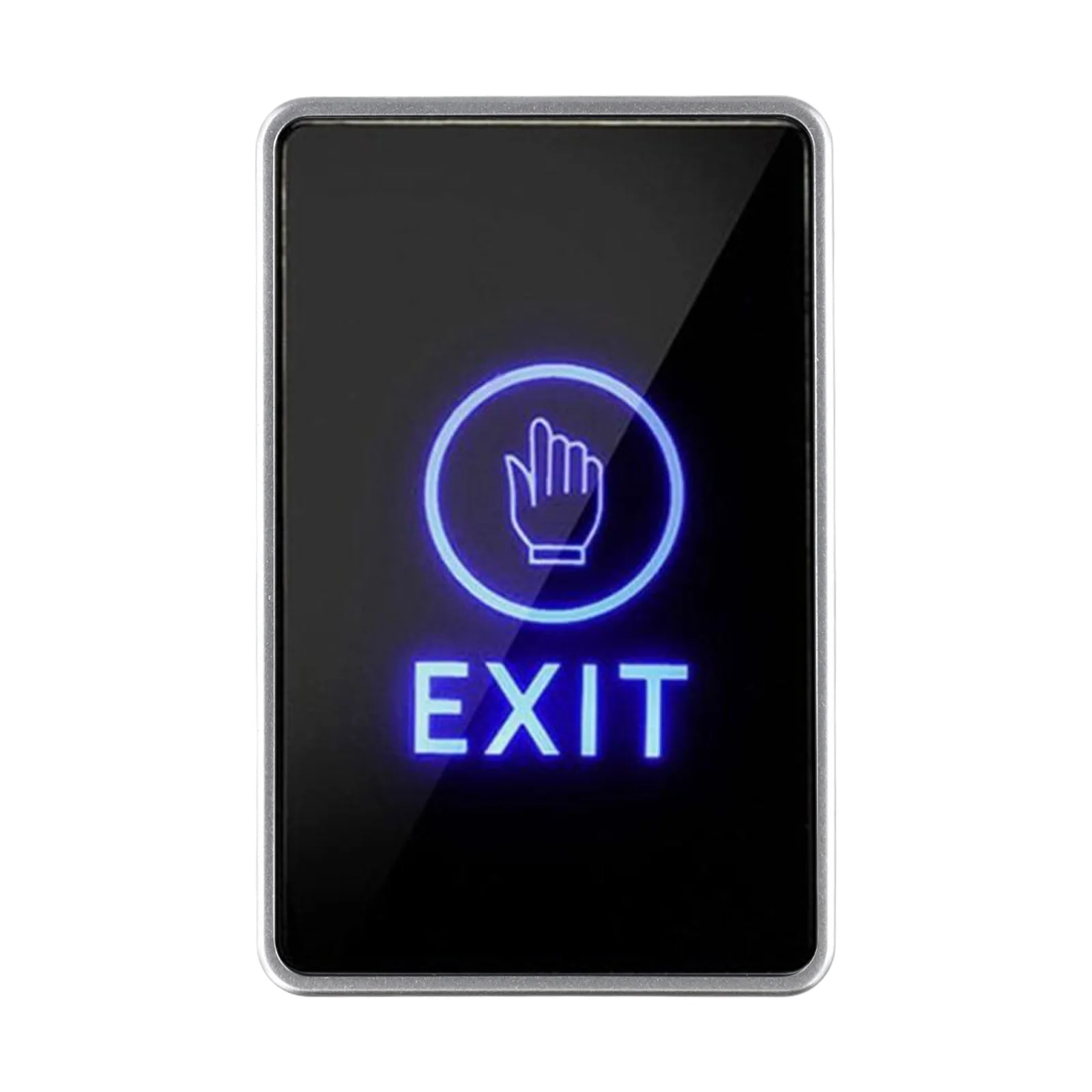 Access Control Switch Panel Automatic Touch Sensing Two Color LED Indicator Easy Cleaning High Temperature Resistance