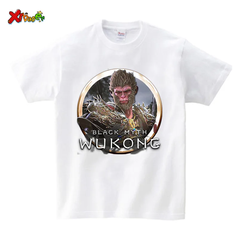 Black Myth Wukong Vintage Shirt Journey To The West Game Shirt Vintage Graphic Tee Adventure Game Shirt Monkey King Tee Clothes