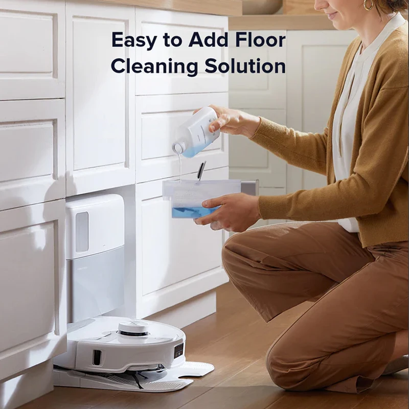 سائل لـ Roborock Q5/Q7/Q8/S7/S8/Qrevo Series Dyad/Flexi أجزاء سلسلة المكنسة الكهربائية ملحقات حل التنظيف 1L