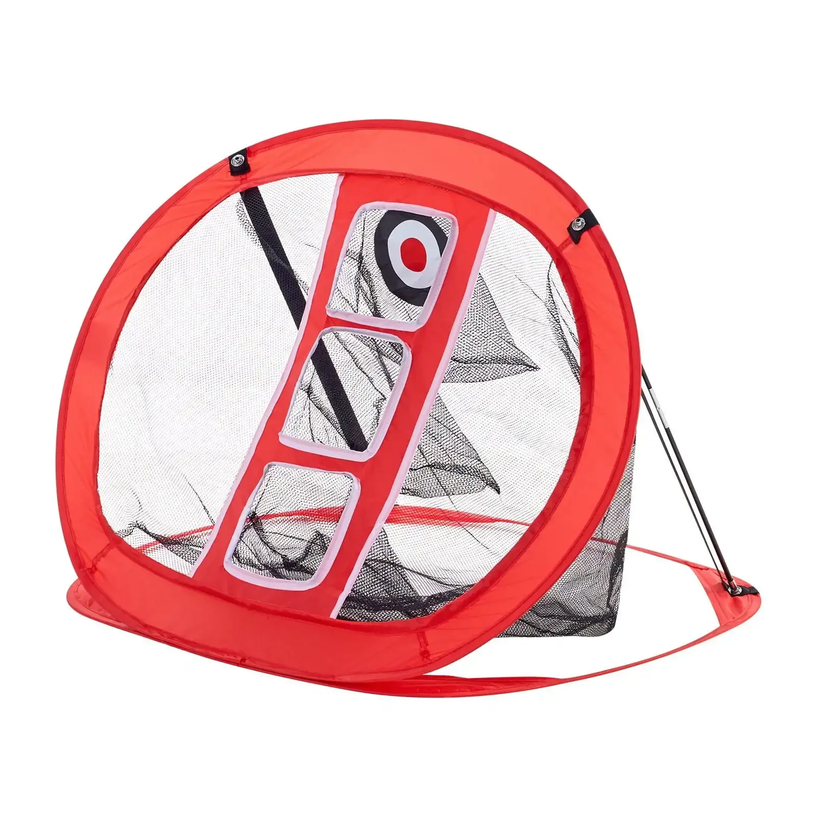 

Golf Chipping Net, Pop Up Golf Practice Net, Portable Indoor Outdoor Home Golf Hitting Aid Net with Target and Carry Bag