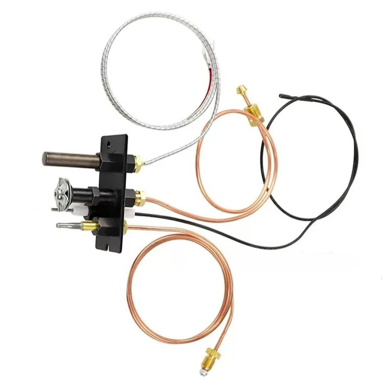 مجموعة طيار 69L17 فقط للغاز الطبيعي NG متوافقة مع مدفأة التهوية المباشرة من Lennox تحل محل مجموعة الموقد الطيار #4