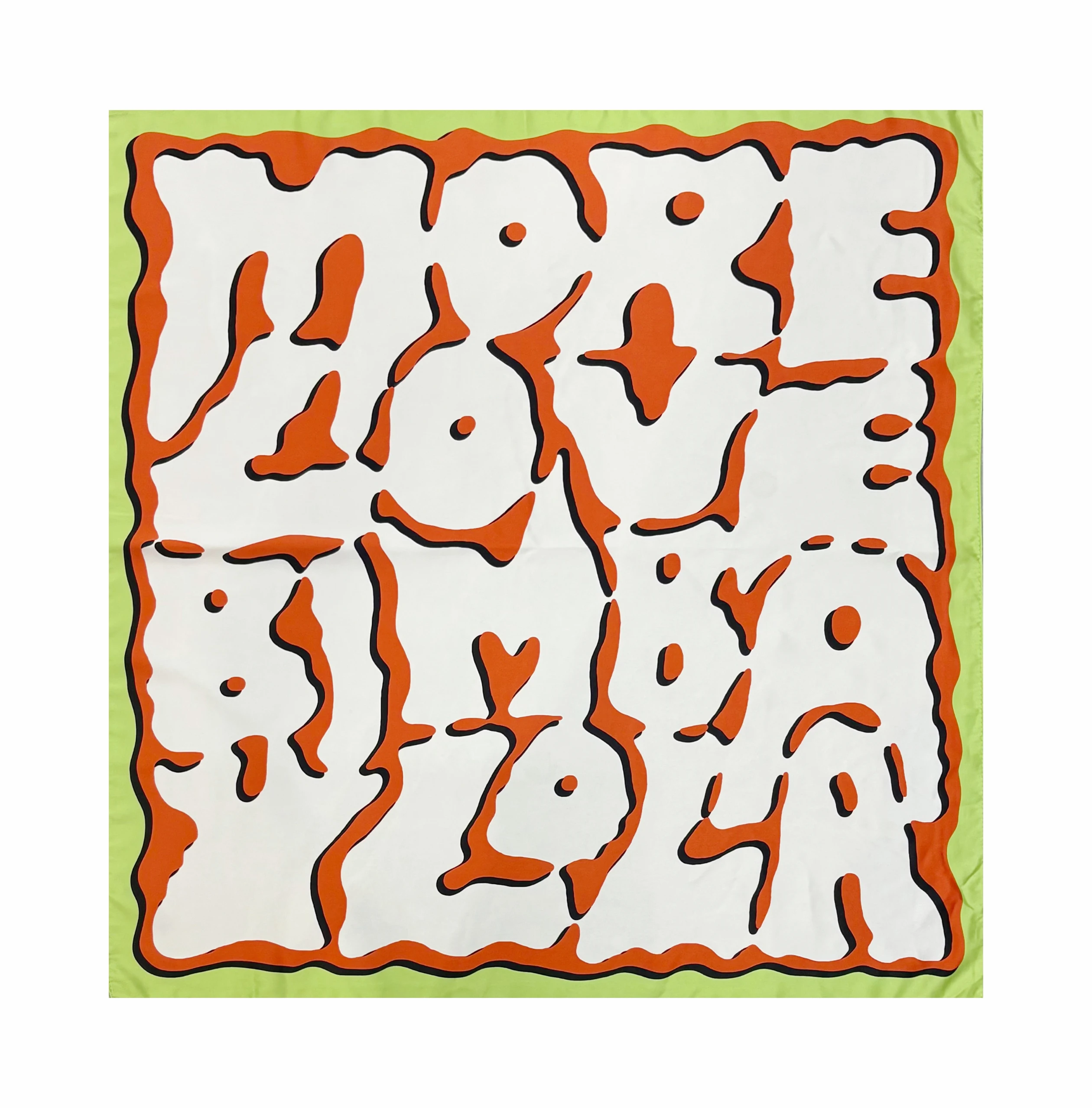 高級手作りプリントシルクスカーフ-70x70シリーズ-軽量多機能スクエアスカーフ-オールシーズン対応-ユニセックス-bimba-y