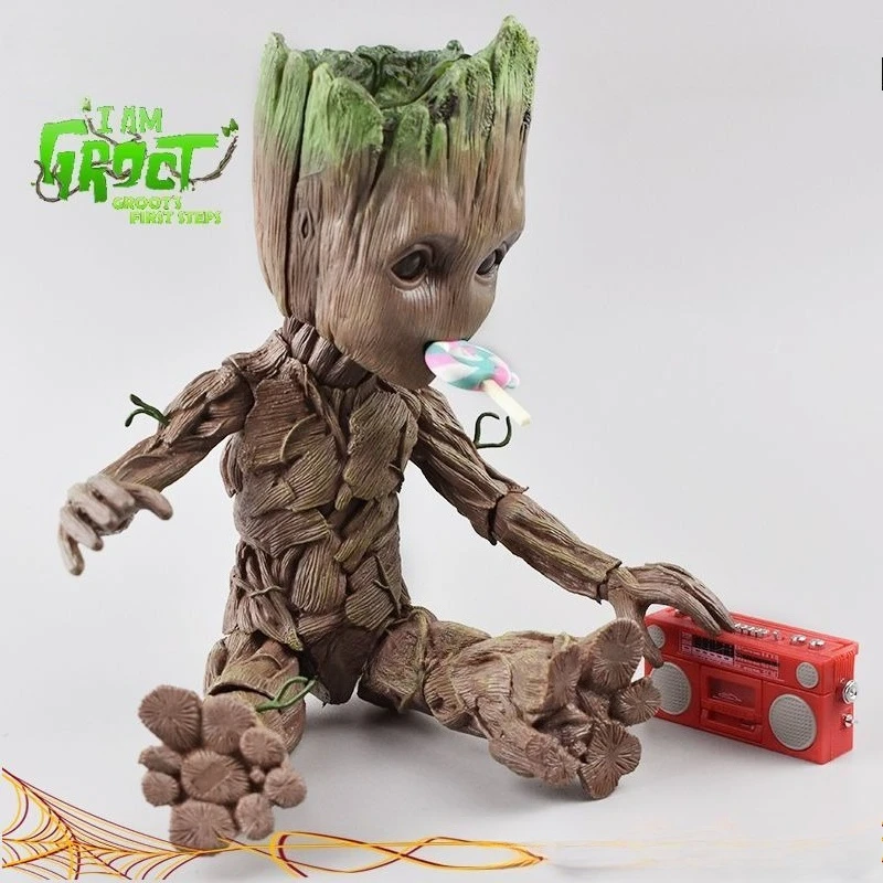 nuovo Groot carino personalità creativa personalità kawaii buon valore per bambini periferiche congiunta action figure modello giocattolo presente