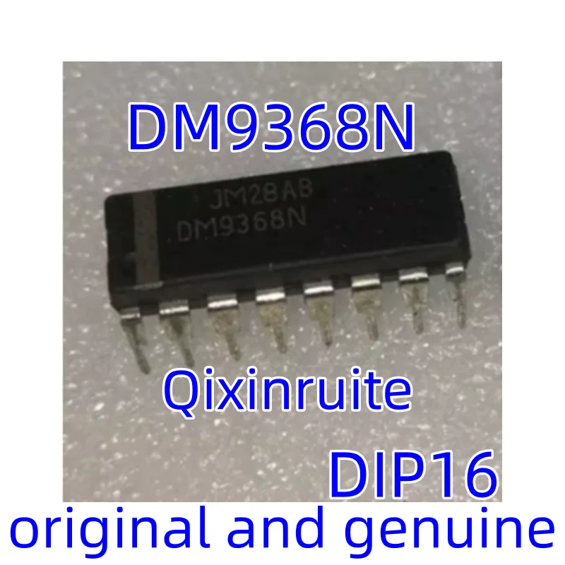 Qixinruite Brand new original DM9368N DIP16 integrated circuit IC chip