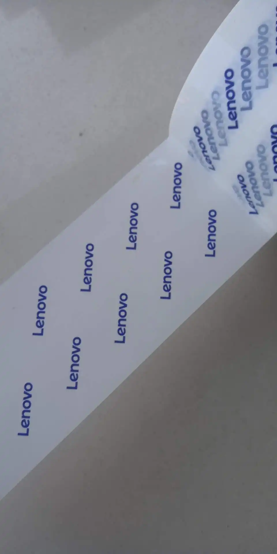 Server Wanguo Word IBM Lenovo Box Sticker Packaging Machine Bag Mobile Phone Sealing Glue Packaging Tape Label