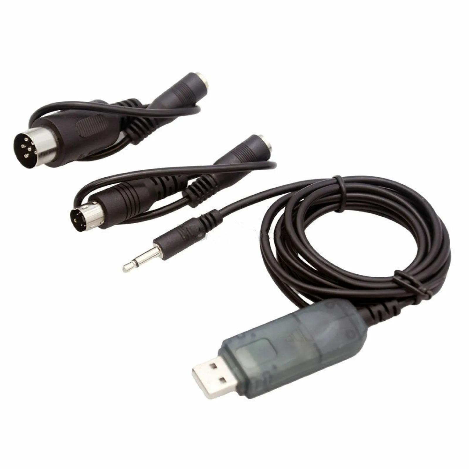 USB Simulator Cable & 2 Adapter Cables For RC Helicopter FS-I10/FS-I6/FS-I4/FS-TH9X/FS-T6/FS-CT6B For FlySky FS-SM100 FS-I10