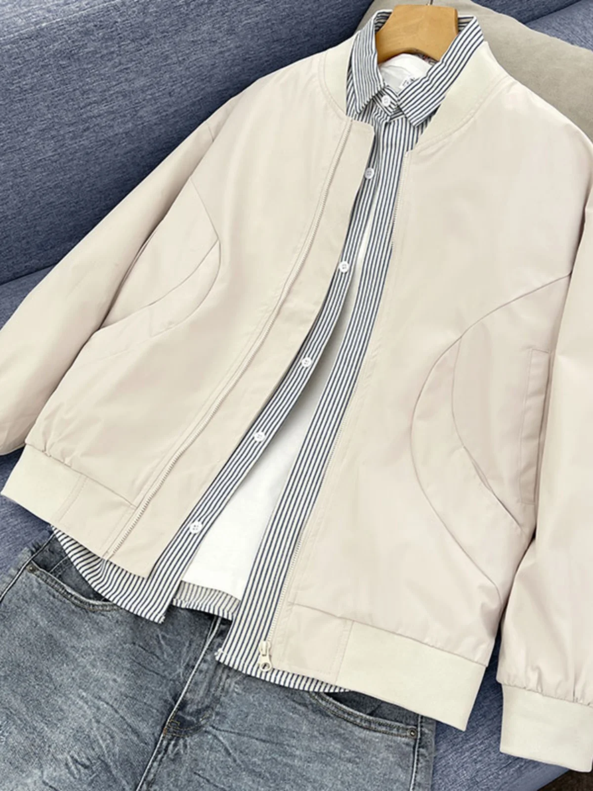 

American Sle ort Pilot Jaet Set for Men Spring Trendy Brand Cool And Haome Guangzhou Baseball Outfit Tee Piece Set