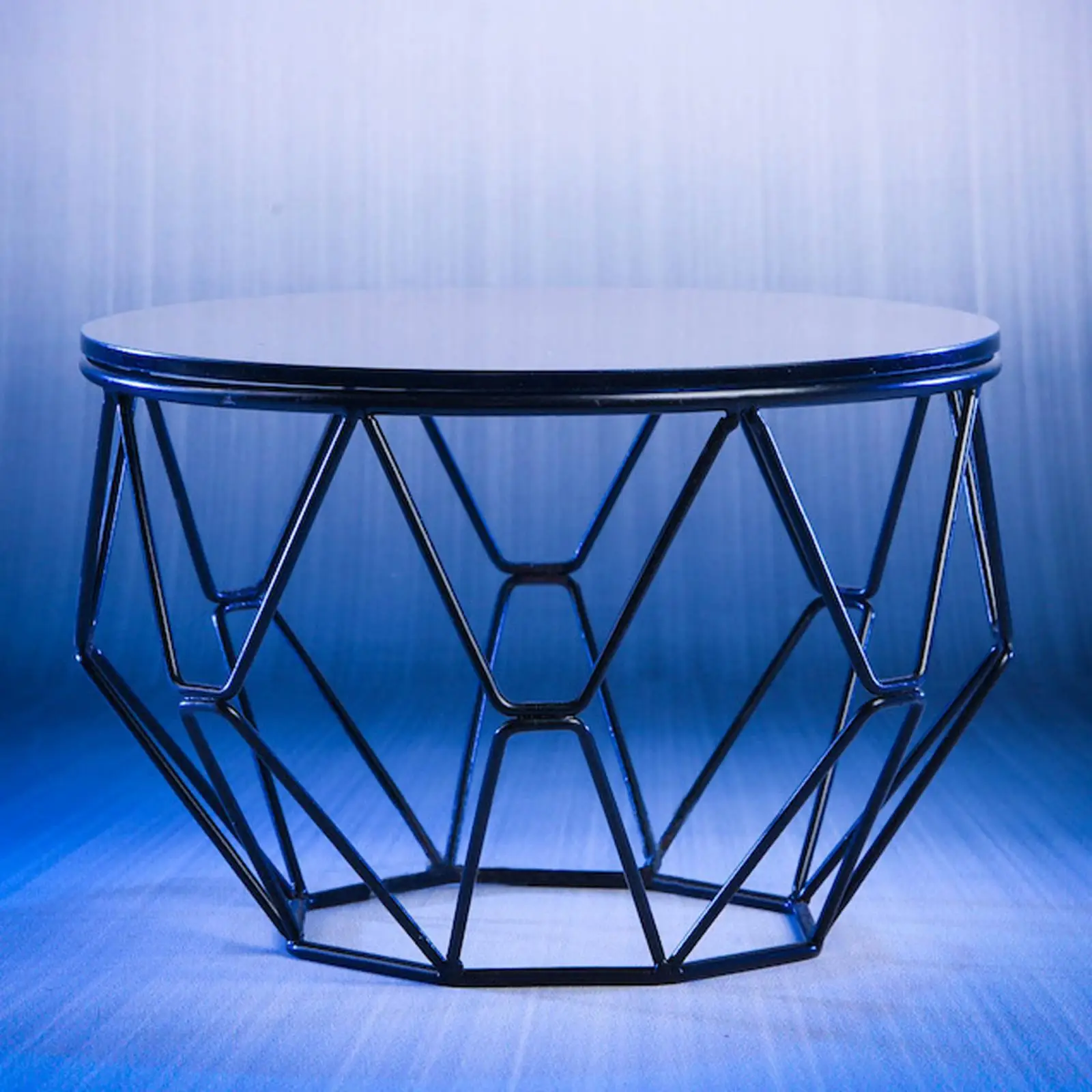 Maison de poupée miniature à l'échelle 1:6, table en verre, meubles, décor de scène de vie, accessoires