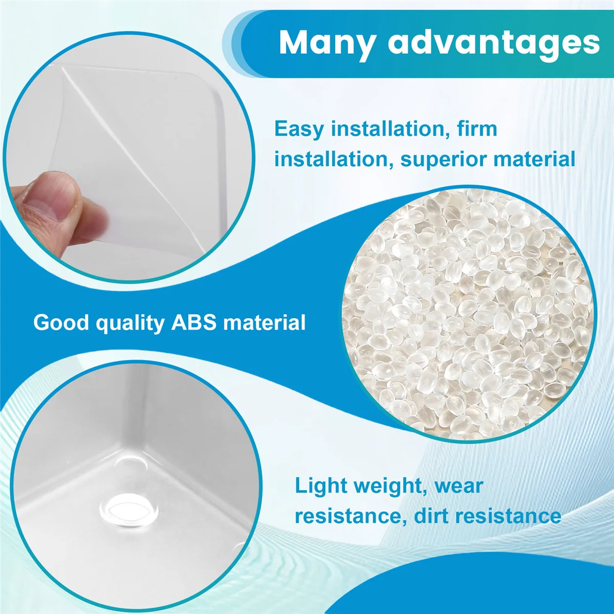 RIRI DIY Arcade Joystick caja de Panel acrílico para máquina de juego de salón recreativo DIY se puede instalar botón de Joystick para videojuegos Retro