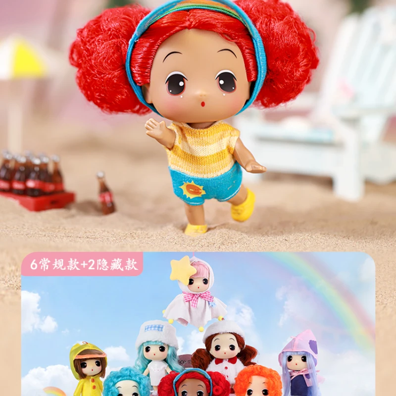 

Ddung weather series dolls cute toys display gift toys for girls