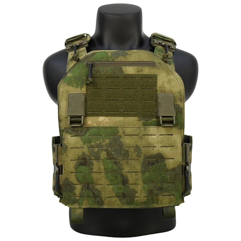 Plate Carrier,Laser Cut Molle System, 1000D Nylon, Anti-IRR Tactical Gear, Plate Carrier, Quick Release, Tactical Vest