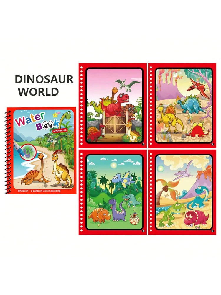 Montessori Reusable Water Painting Book - Eco-Friendly Art Montessori Reusable Water Painting Book - Eco-Friendly Art - Image 4