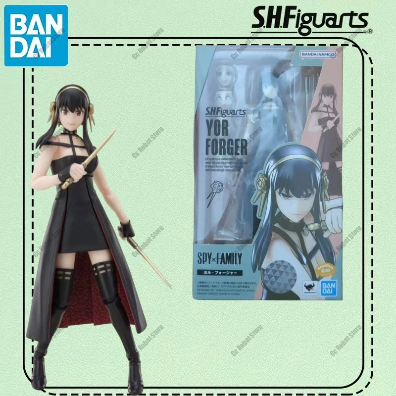 

In Stock Bandai SHF Spies Player SPY FAMILY YOUR BLAIR Anime Peripherals Action Doll Collection Gifts