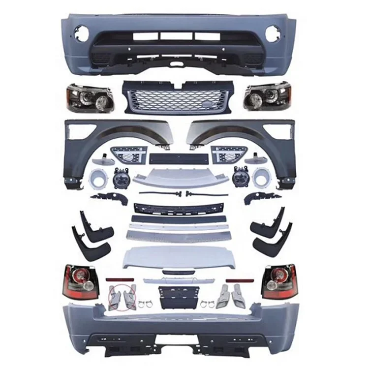 Facelift L320 Body Kit For Land Rover Range Rover Sport 2002-2009 Upgrade To 2010 2011 2012 Auto Parts Car Accessories