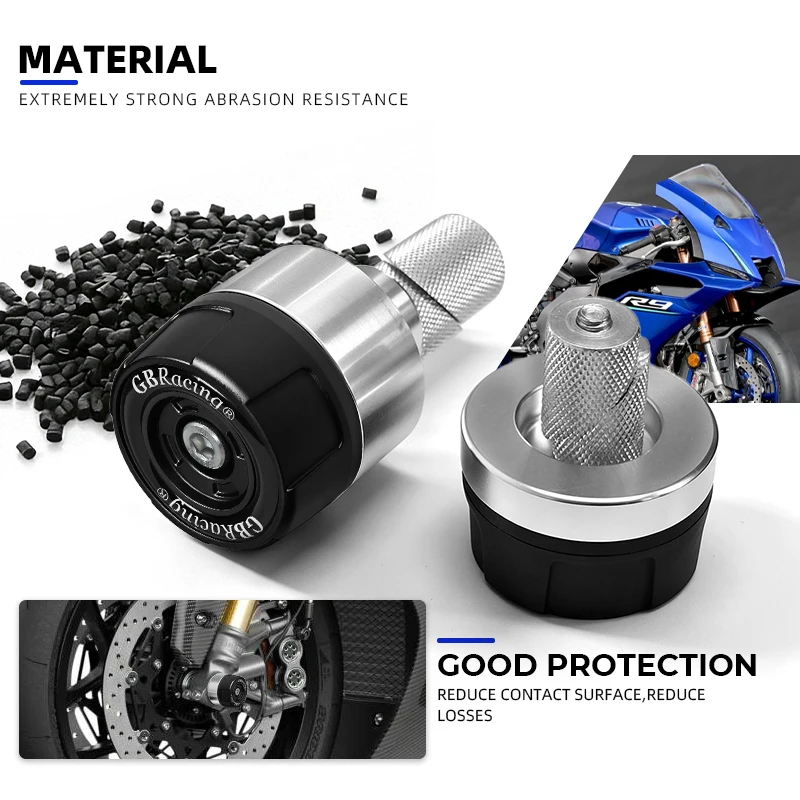 YZF-R9 2025-2026 Motorrad zubehör For YAMAHA YZF-R1 & R1M 2015-2026 & MT-10 2015-2026 Spindle Protector Front and Rear SET