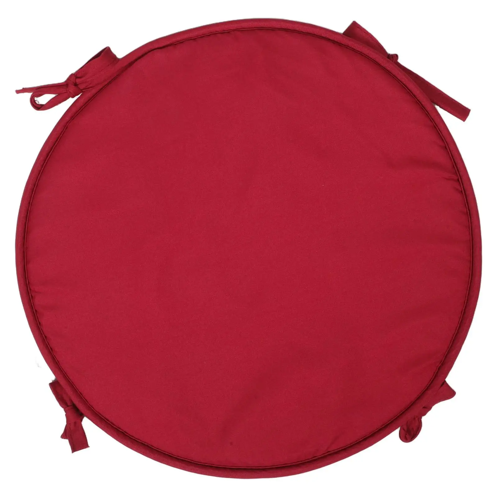 

Round Seat Sponge Chair Pad Purple Red Dining Mat for Home Office Car Bed Chair Seat Cushion Sofa Straps Decor