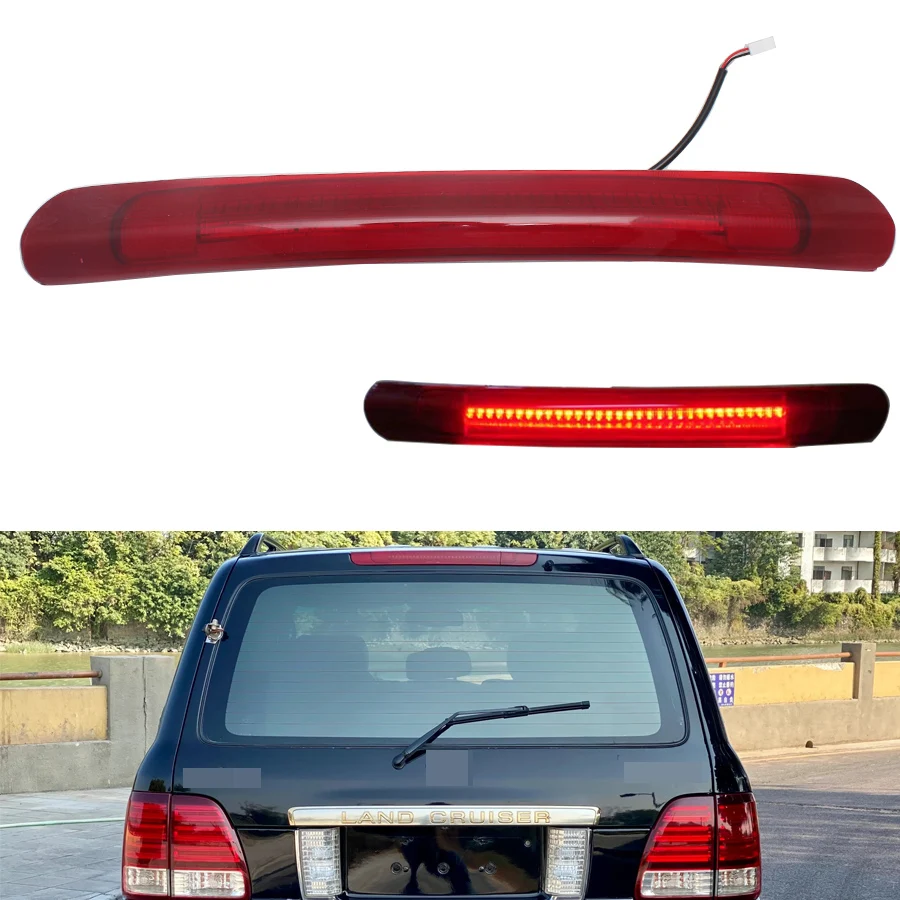 

Car LED Brake Light Stop Lamp Tail Light Red For Toyota Land Cruiser LC100 FJ100 4500 4700 LX470 1998 -2007