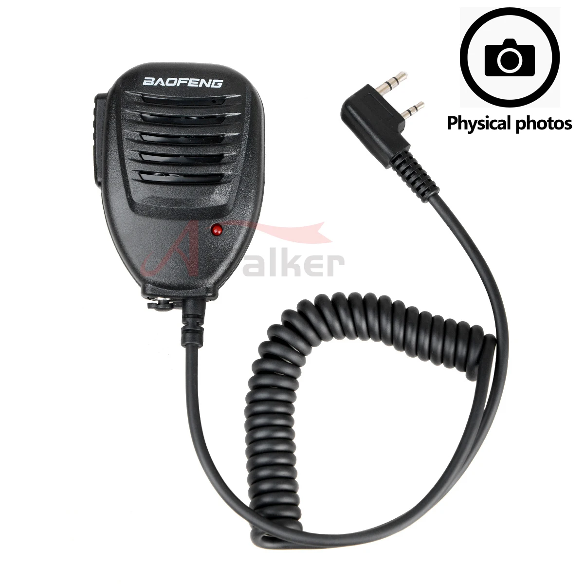 Baofeng-Walkie talkieマイク,UV-K5 UV-5R uv 13 pro BF-888S pro UV-82,双方向ラジオ