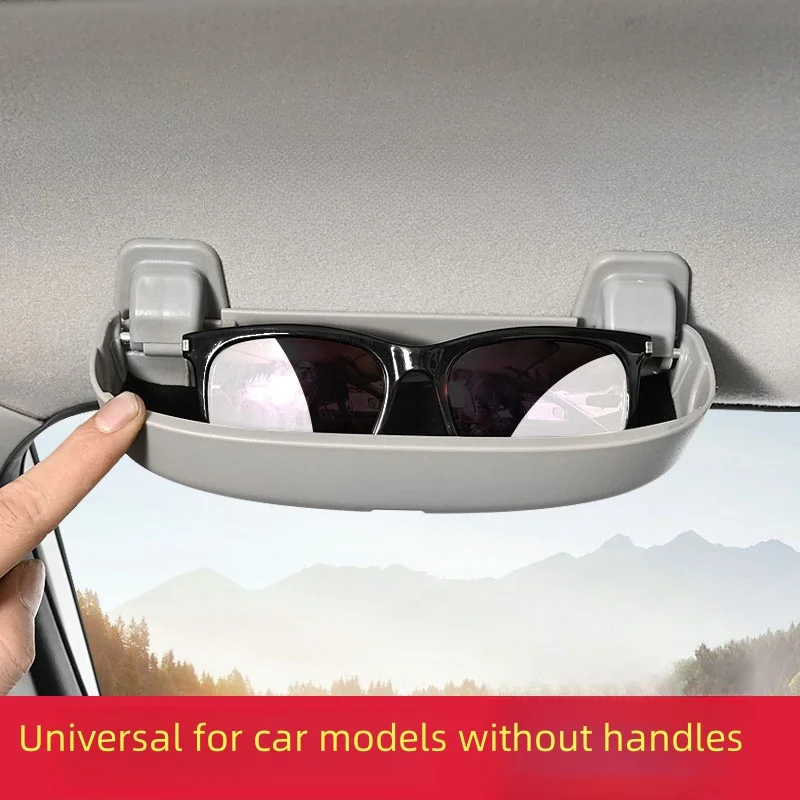 Auto-Brillenetui, originales Auto ohne Griffe, modifiziertes universelles multifunktionales Auto-Innenraum-Aufbewahrungs-Brillenetui für Autos