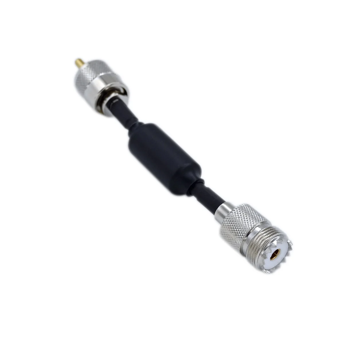 A-RWS Wave Stabilizer 1-300MHz Ferrite Core HF Radio Anti-interference and Standing Wave Reduction M Jack PL259 SO239 Accessory