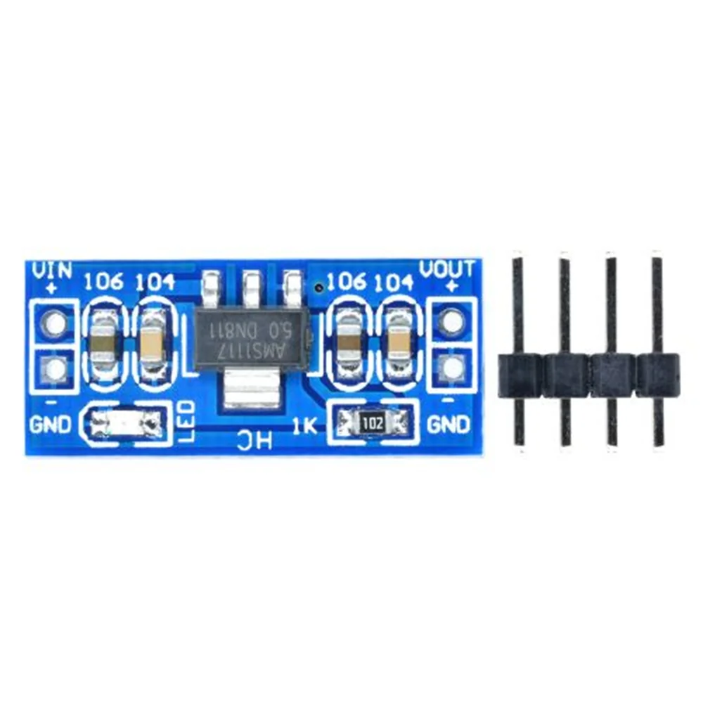 10Pcs AMS1117 1.2V 1.5V 1.8V 2.5V 3.3V 5V power supply module DC-DC Step down Power Supply Module For bluetooth Raspberry pi