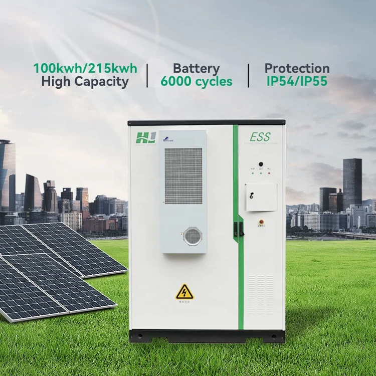 Hybrid Solar Inverter 100kW Li-ion Battery Pack C&I Energy Storage System 215kWh with Advanced BMS Technology