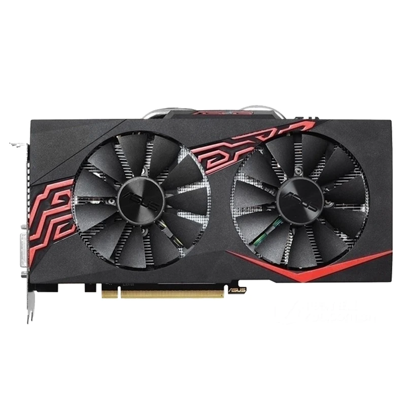 بطاقة رسومات الألعاب ASUS GeForce GTX 1060 سعة 6 جيجابايت Dual-Fan OC Edition VR Ready Dual HDMI DP 1.4