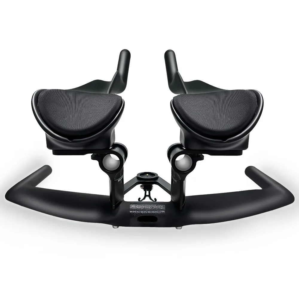 Carbonfaser-Lenkerverlängerungen mit Einstellbarer Höhe & Winkel, TT-Lenker in Schaufelform für Triathlon-Fahrräder – Detail 23