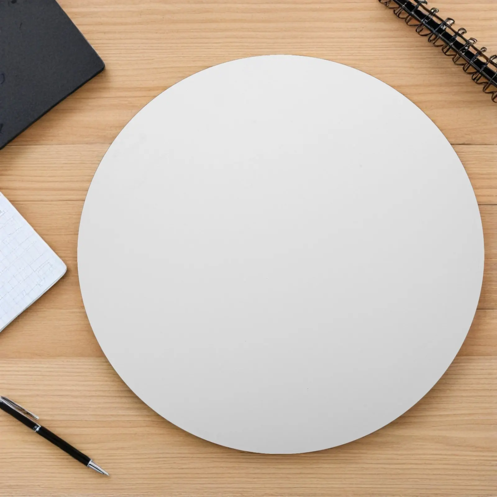 

Набор из 4 круглых холстов для рисования маслом, 40 см, уникальные натянутые художественные доски для начинающих, для домашней студии, для акриловых работ