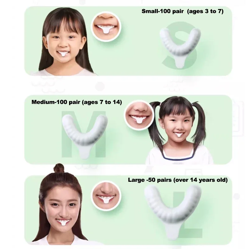 

50/100 шт. стоматологические одноразовые лотки из фторидной пены для гелевой пены, большой/средний/маленький материал для протезов, лабораторные инструменты