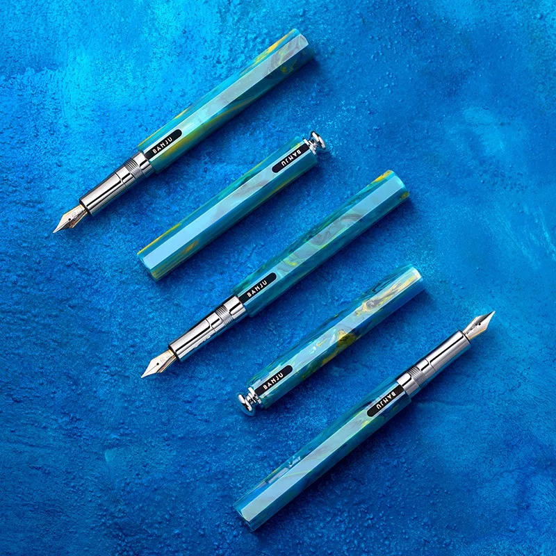 

BANJU Summer Romance Mini Flap Pocket Pants Fountain Pen The Ultimate Premium Gift Choice for Your Loved Ones and Friends