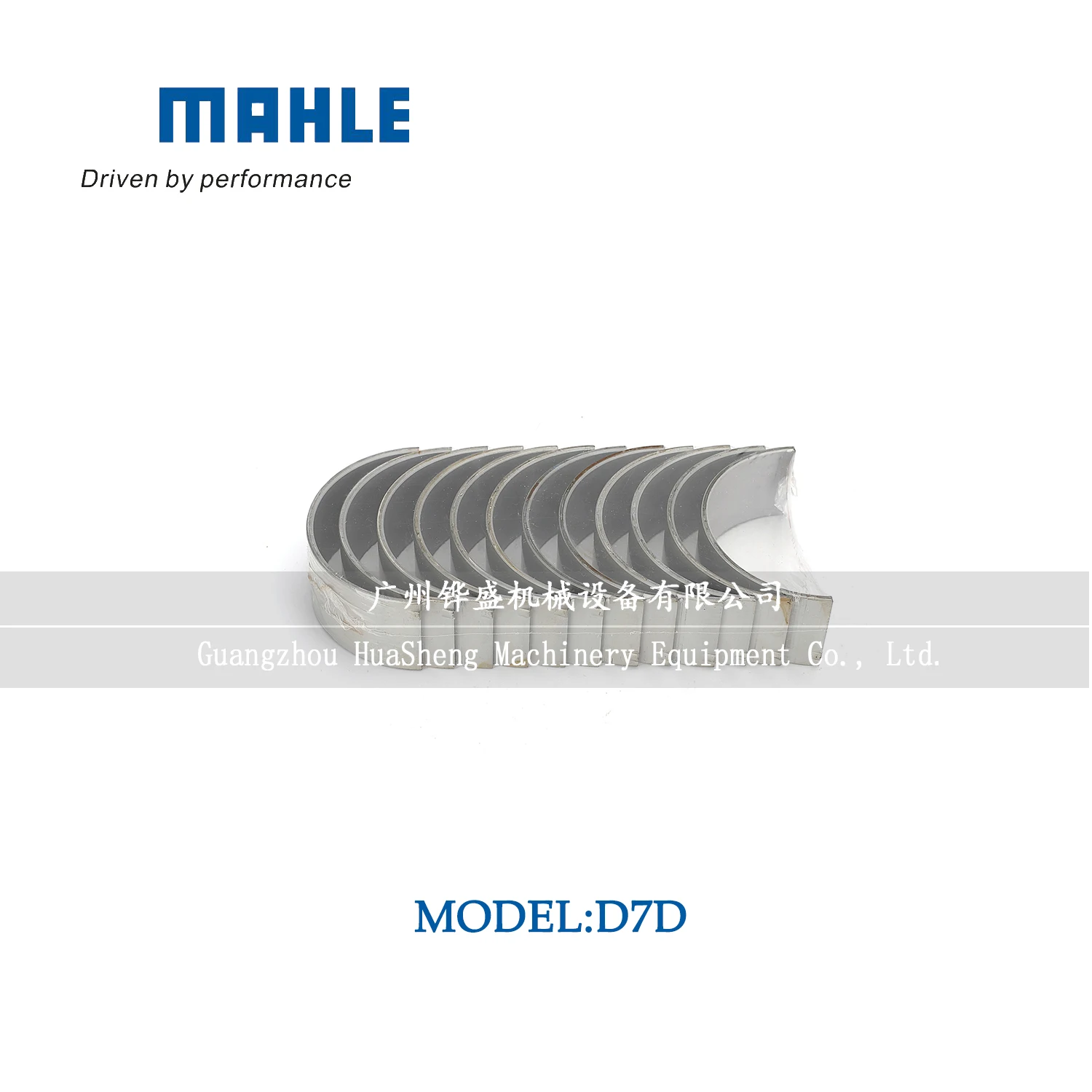 Hot-selling Diesel Engine Genuine Mahle 1004058 CON ROD Bearing D7D D7E For Excavator VOLVO Overhaul Set