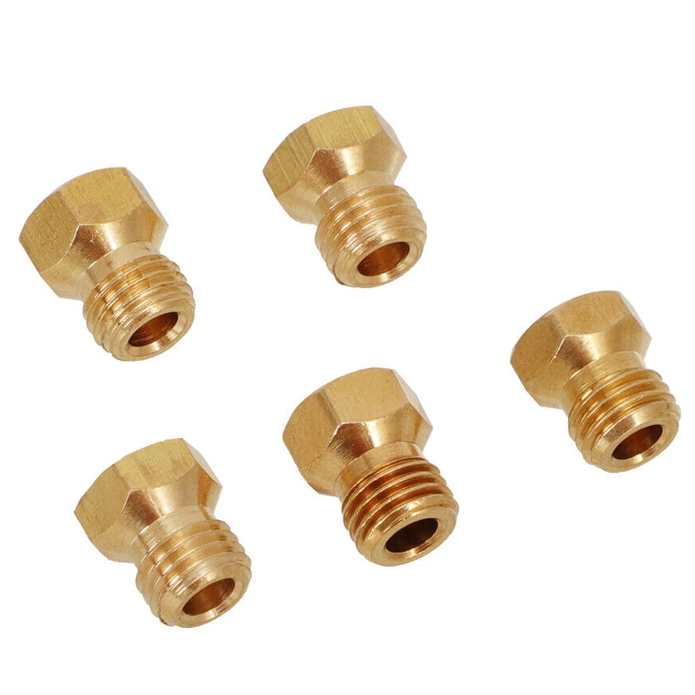 5PCS Burner Gas Natural Gas G20 20mbar G25 Hob LPG Conversion Kit Jets Nozzles Injectors Set Power Tools Replacement Accessories